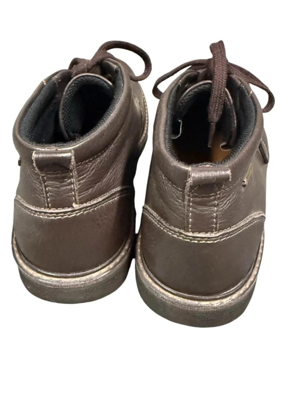 Ecco Men's Dark Brown Goretex Leather Boots
